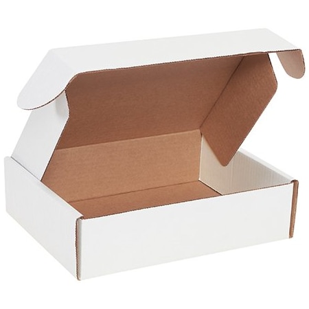 Bsc Preferred 11 1/8 x 8-3/4 x 3'' White Deluxe Literature Mailers, 50PK BUY00014500